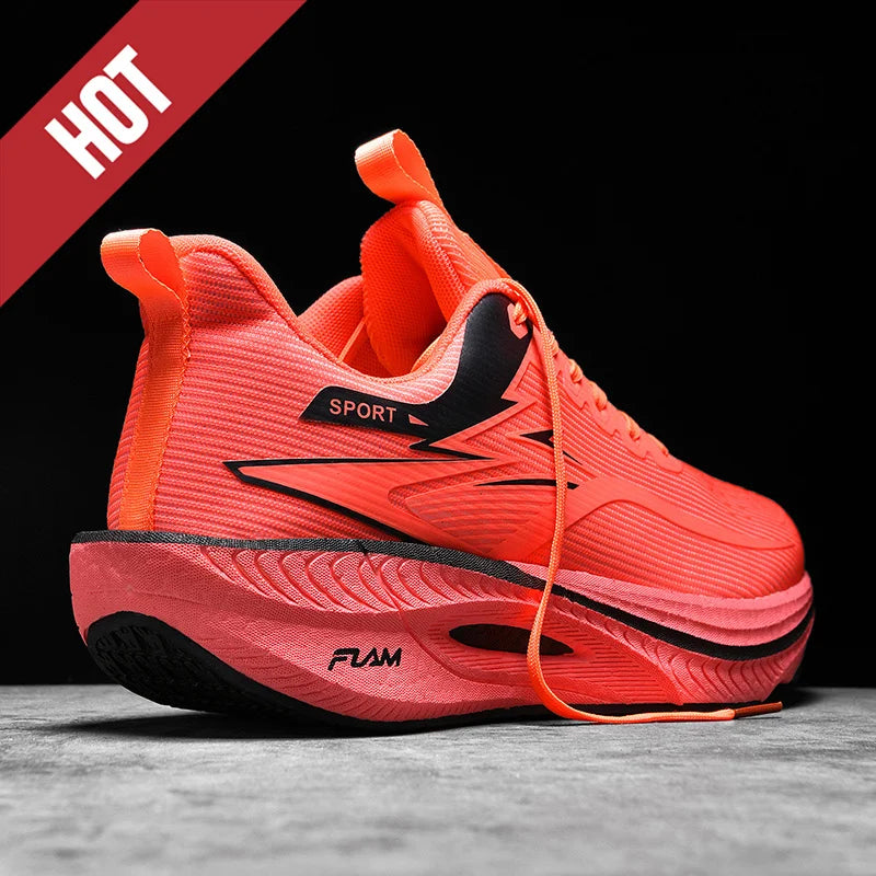 Scarpe sportive da running da uomo per maratona, con cuscino d’aria, traspiranti, leggere e confortevoli, sneakers atletiche outdoor da donna per jogging e tenis