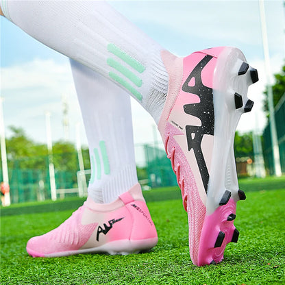 Nuove scarpe da calcio professionali da uomo, scarpini da calcio per adulti, ultraleggeri, per allenamento e gioco outdoor