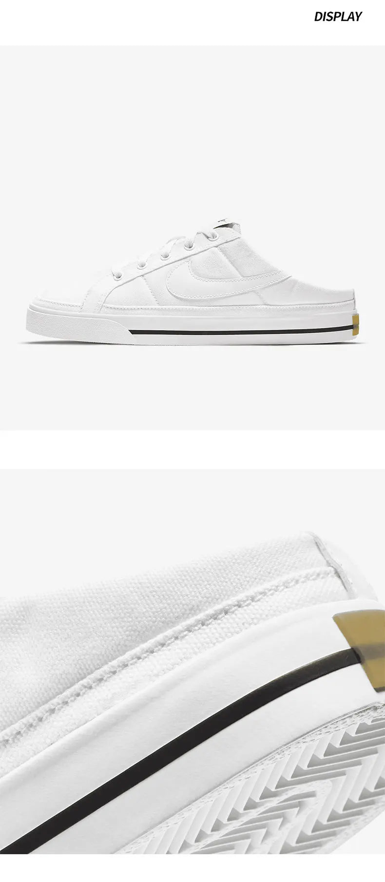Sandali slide da donna Nike Genuine Court Legacy DB3970-100