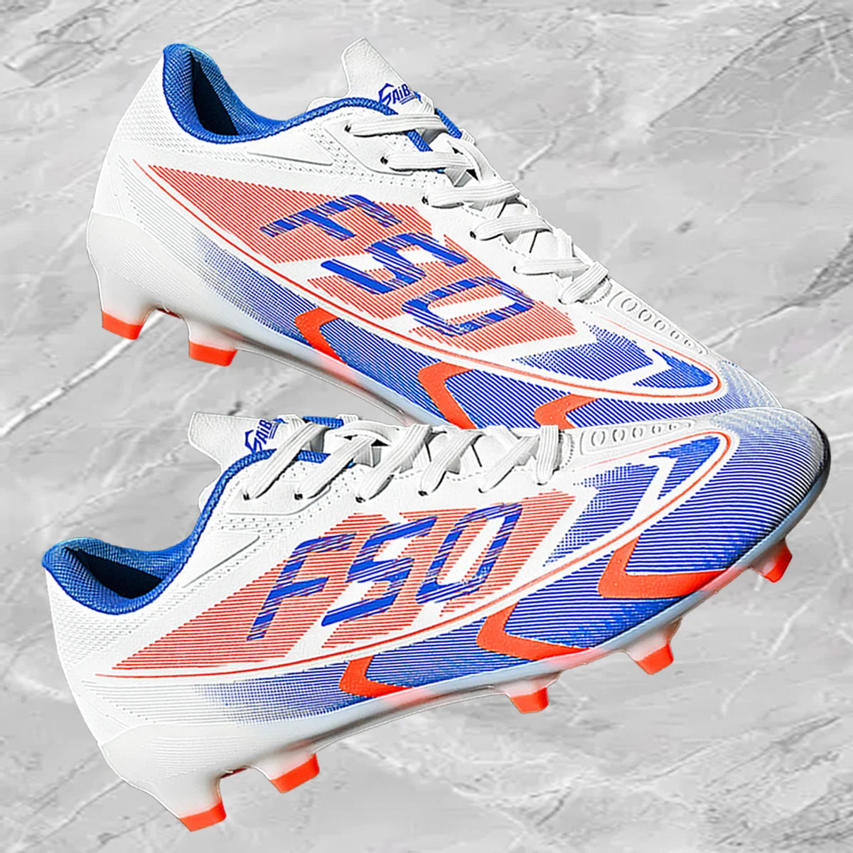 Chaussures de football AG/FG de style nouveau, crampons stables en TPU longs, unisexe, pour terrain de gazon extérieur, matchs et entraînements de football