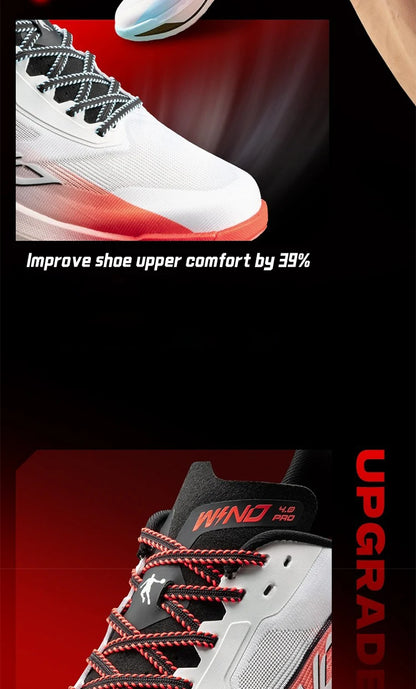 QIAODAN WIND 4PRO Marathonlaufschuhe mit Carbonplatte für Herren – professionelle Racing-Sneaker 2026, atmungsaktive Laufsportschuhe QDB023262291