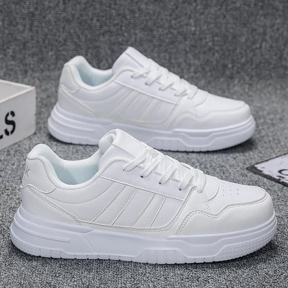 Plus Big Size 50 51 52 Men's Leather Sneakers Casual Sports Shoes Flat Skateboard Shoes Hot Sale for Dropshipping
