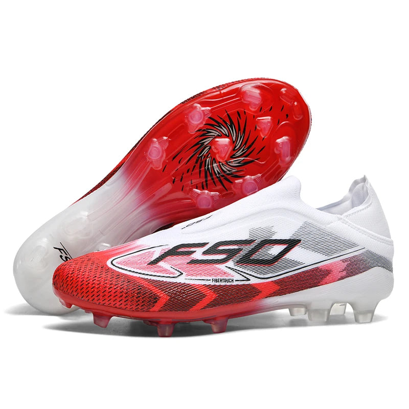 Chaussures de Football originales professionnelles pour hommes, confortables, de haute qualité, bottes de Football rapides pour entraînement, chaussures de Football ultralégères