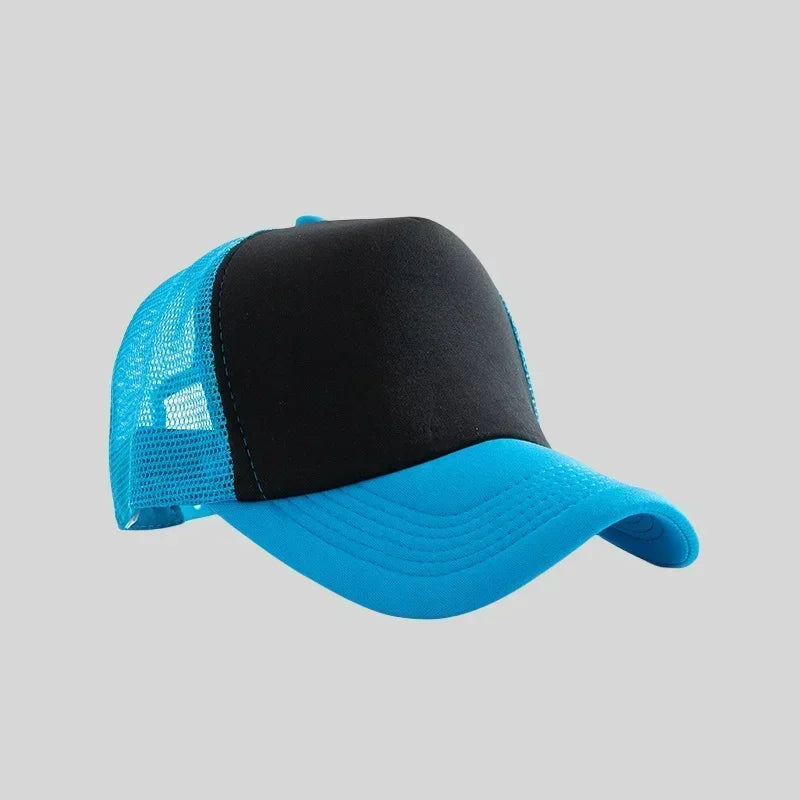 Personalized Logo Trucker Hats Men Women Foam Mesh Hats Sports Team Baseball Caps Custom Logo Sun Hat Snapback Adult Gorras Caps