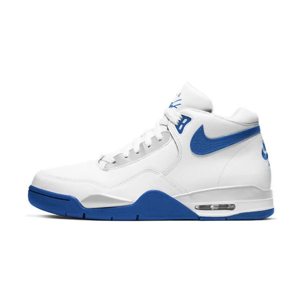 Nike Flight Legacy Retro Fashion Minimalist Premium Comfort Cushioning Anti-Slip Basketball Shoes Men's BQ4212-100