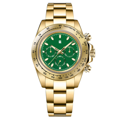 RollsTimi Men's Watches Top Luxury Sapphire Men's Mechanical Watches Calendar Week Stainless Steel Waterproof Men's Watches