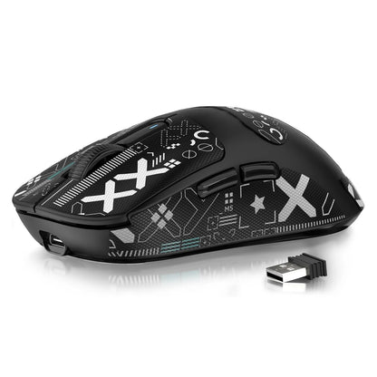 Rato Gaming Sem Fios Leve ATTACK SHARK X3, 49g, Tri-Mode, Sensor PAW3395 de 26K DPI, Autonomia de 200h, 5 Botões Programáveis