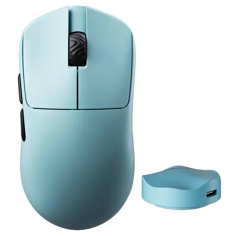 Rato gaming sem fios SCYROX V6 não poroso esports 40g 750IPS com recetor 8k, resposta rápida 3950, alta qualidade 8KHz