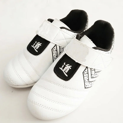 Taekwondo Shoes Breathable Wear-Resistant Kickboxing Kung Fu Professional Taekwondo Martial Arts Sneaker Shoes Kids to Adult