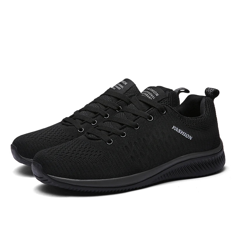 Chaussures de marche pour couple, grande taille, en maille respirante et confortable, à semelle souple, durables et légères, chaussures de sport décontractées pour l'extérieur, pour toutes les saisons