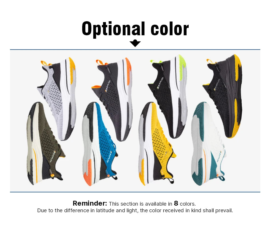 Baasploa Scarpe da running uomo nuove in mesh traspirante, sneakers sportive taglie forti 41-48, scarpe casual classiche da uomo antiscivolo per outdoor, comfort elevate