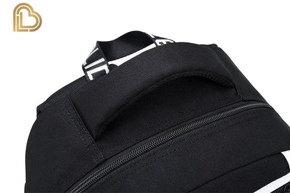 Mochila Yule Trooper F-Fortnited Battle Royale com carregamento USB, figuras anime e compartimento para material escolar para estudantes