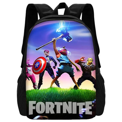 Child School Backpack With Shoulder Bag Pencil Bags School Bags for Hot Game Design-F-FortniteS Boys Girls Best Gift