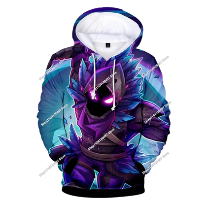 Hoodies für Jungen und Mädchen Fortnite Kinder-Pullover 3D-bedruckte Hoodies Battle Royale Herren-Hoodies Herbstmode Kinderbekleidung