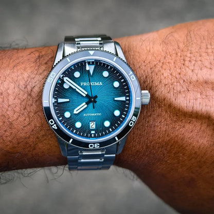 Proxima PX1752 Mechanical Men's Watch 9015 Movement Oil Pressure Business Luxury Men Watches Sapphire Glass 10Bar