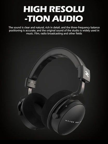 Auscultadores de Estúdio TALOMEN W550x – Auscultadores Profissionais de DJ com Fio, Over-Ear, para Monitorização, com Drivers de 50mm e Cabo Amovível