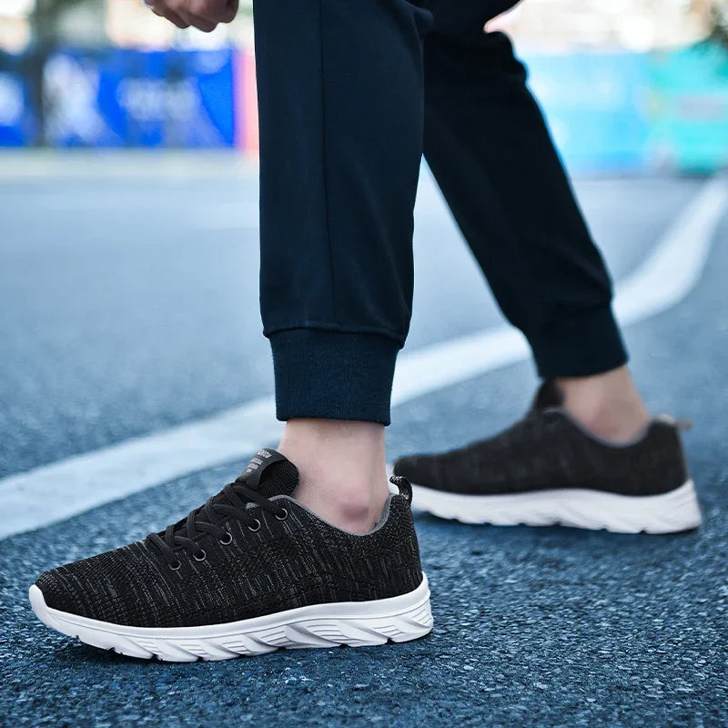 Laufschuhe Herren Sneaker Modische leichte Turnschuhe Atmungsaktive Wanderschuhe Bequeme Sportschuhe für Herren