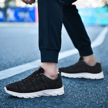 Laufschuhe Herren Sneaker Modische leichte Turnschuhe Atmungsaktive Wanderschuhe Bequeme Sportschuhe für Herren