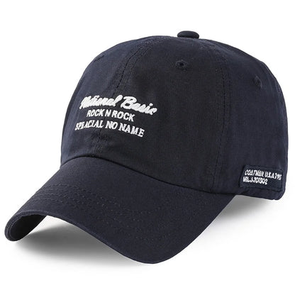 Big Head Plus Size Baseball Cap 100% Cotton Fits Men Women Adjustable Dad Hat Oversize 58-60cm 61-65cm