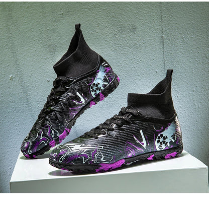 New Men's Professional Soccer Shoes Non-slip Football Boots Unisex Breathable Futsal Sports New Cleats Drop Shipping Ultralight