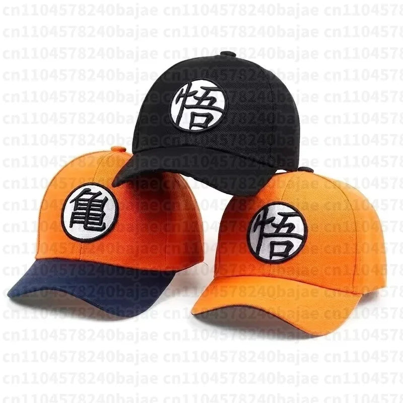 Unisex Goku Baseball Caps Spring and Autumn Outdoor Adjustable Casual Hats Sunscreen Hat