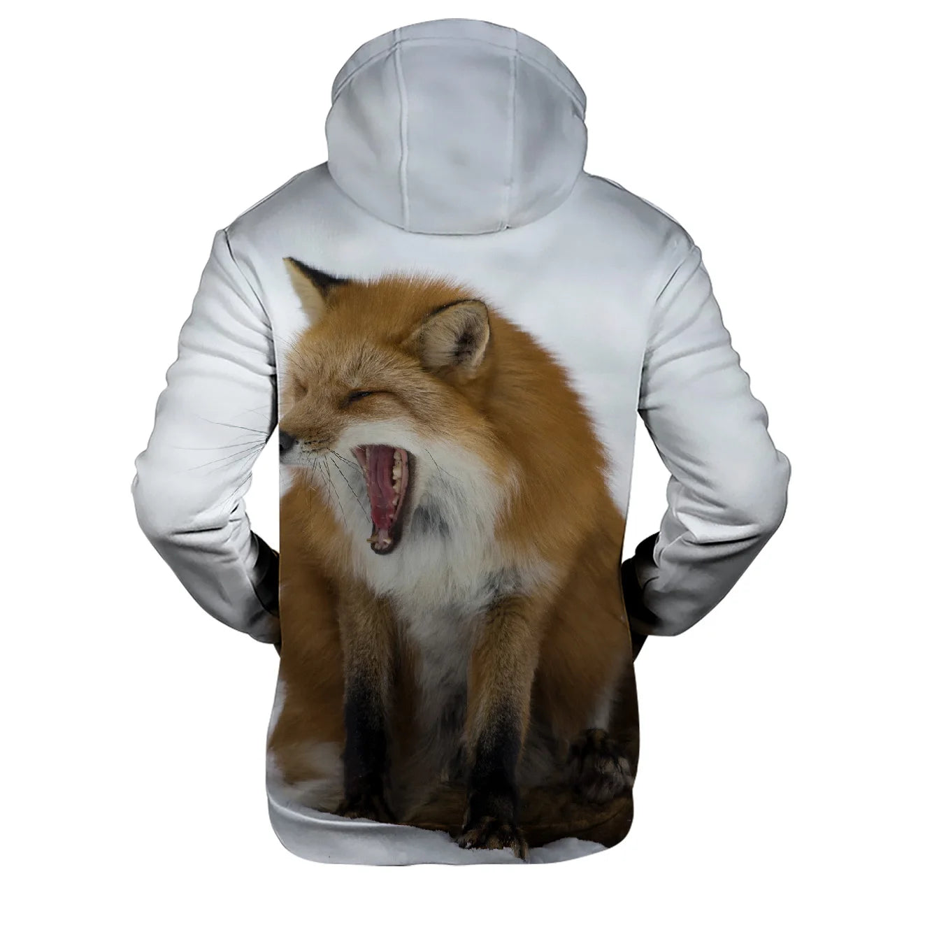 Beliebte Hip-Hop-Novelty-Hoodies und Sweatshirts mit komfortablem Fox-3D-Print für Herren/Damen und Erwachsene/Kinder, lässige Pullover