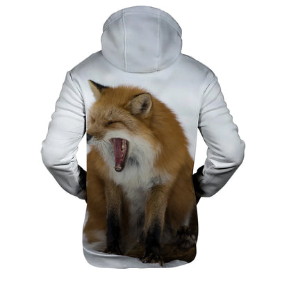 Beliebte Hip-Hop-Novelty-Hoodies und Sweatshirts mit komfortablem Fox-3D-Print für Herren/Damen und Erwachsene/Kinder, lässige Pullover