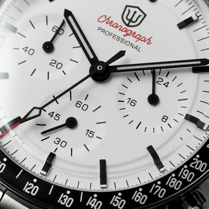 Watchdives New Wd1863 Quarz-Herrenuhr VK63 Chronograph Bubble-Saphirglas Wasserdicht 39Mm Stahl Top-Marke Luxus-Business-Uhr