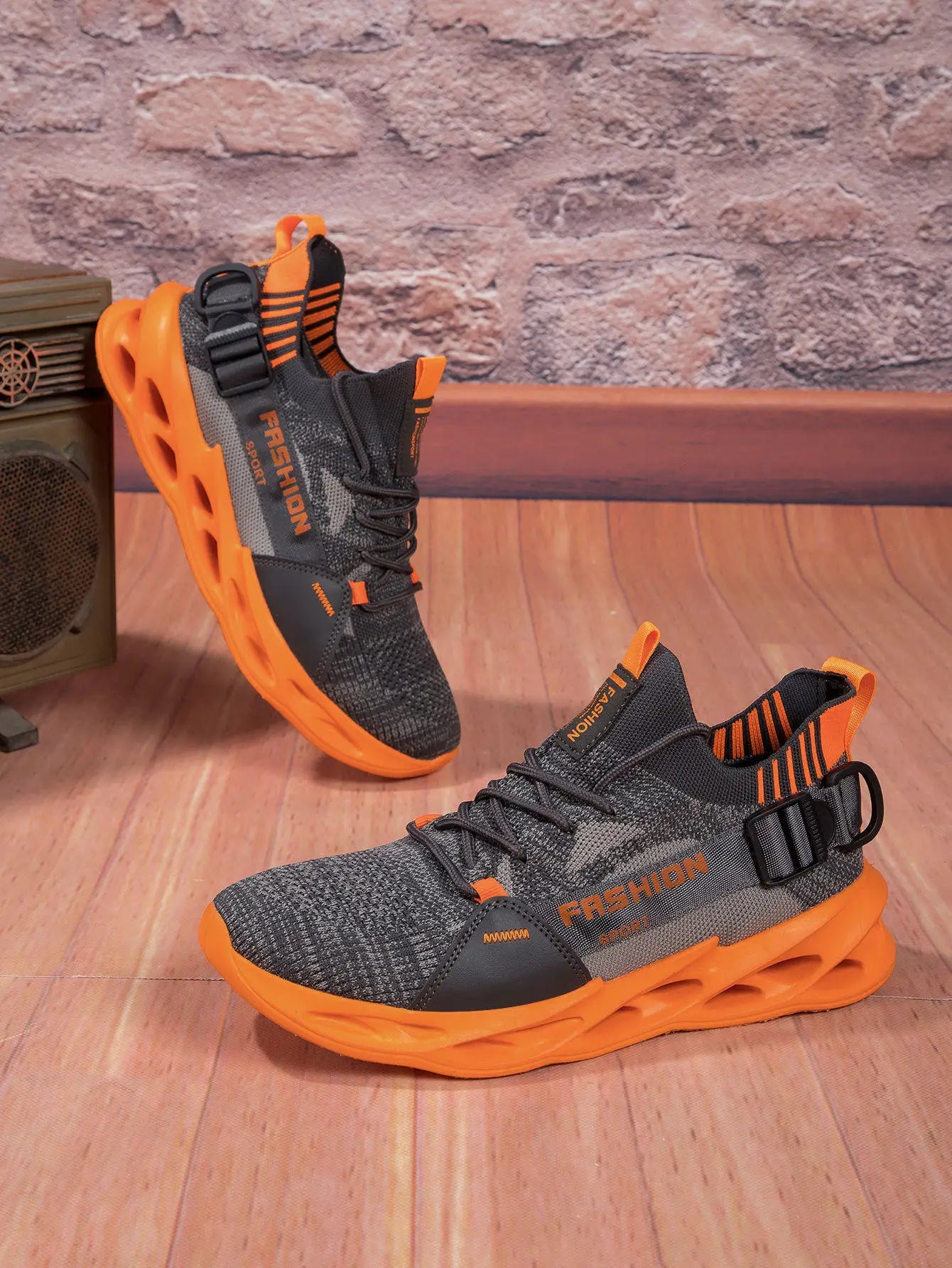 Zapatillas deportivas casual moradas de moda en oferta para mujer y hombre, calzado running con suela tipo blade, talla grande 48, ligeras y transpirables, zapatillas deportivas de malla para hombre