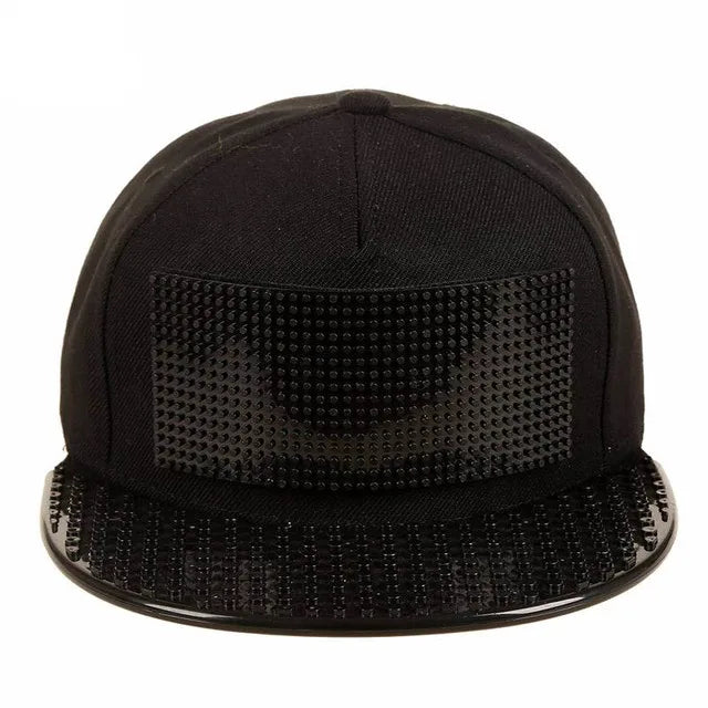 Cartoon Patchwork Baseball Caps DIY Blocks Snapback Hats Hip Hop Hat for Men Women Detachable Pixels Dad Hats Cap Kids Adults