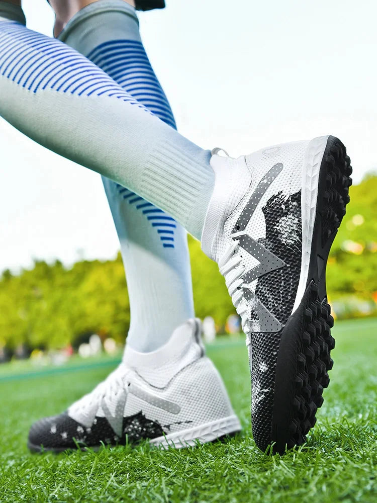 Neue Herren-Fußballschuhe, Society-Stollen, professionelle Hallen-Fußballschuhe, schnelle Fußballplatz-Stiefel, Sneaker für Jungen, Original-Trainingsschuhe