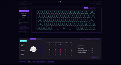 Angry Miao Infinity gaming vezeték nélküli egér, fém, ultrakönnyű, üreges kialakítás, hot-swappable, PAW3950, dupla 8K, vezetékes, tri-mode