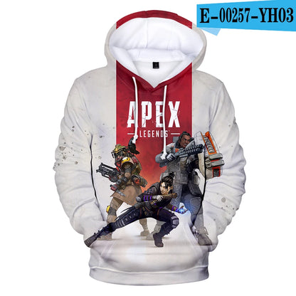 Personality 3D Printed Game Apex Legends Hoodies Sweatshirts Men Women High Quality Hoody Game Long Sleeve Plus Size Hoodies