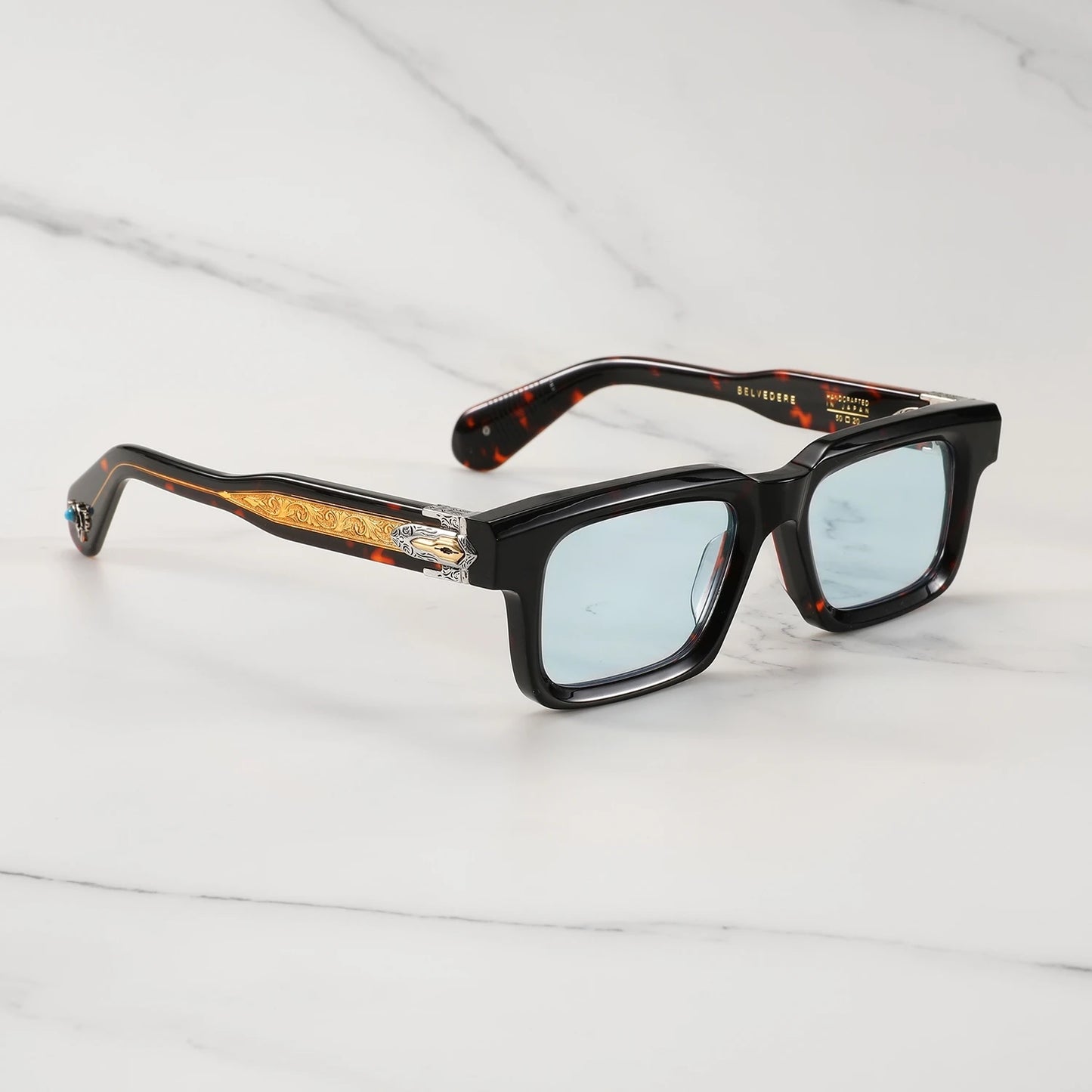 JMM BELVEDERE Design Luxury Brand Men Sunglasses Women Thick Acetate Style Trendy Oval UV400 Outdoor Trendy Fashion Eyewear