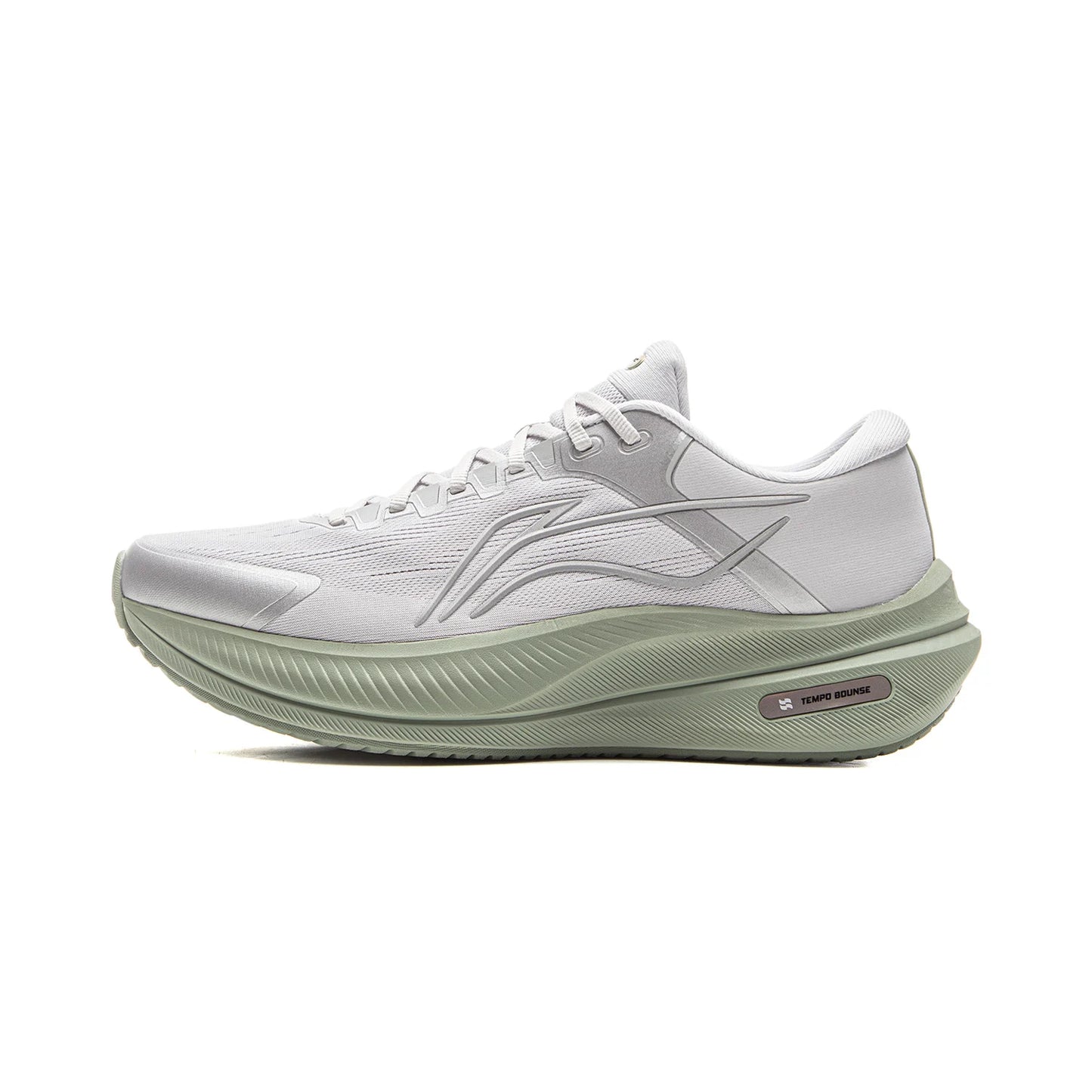 Li-Ning Men's YUEYING 5 Optimized Cushion Running Shoes with Wide Toe Box TEMPO BOUNSE Reflective LiNing Sneaker ARHV015 ARHW003