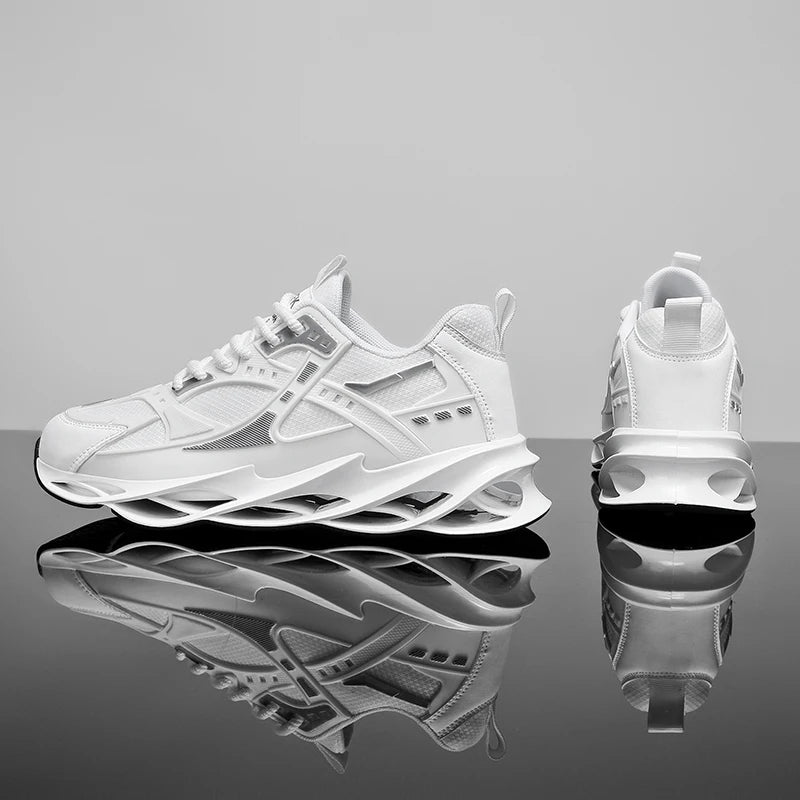 Ténis casuais para homem, ténis de luxo, ténis de corrida respiráveis, mocassins de moda para homem. Sapatos