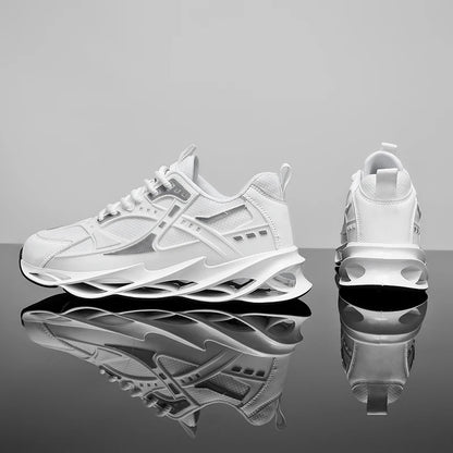 Ténis casuais para homem, ténis de luxo, ténis de corrida respiráveis, mocassins de moda para homem. Sapatos