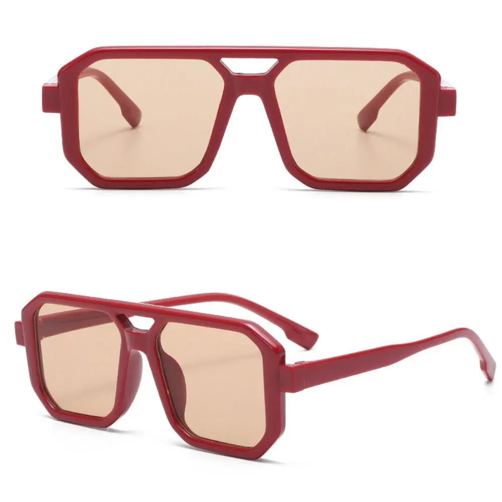 Fashionable Children's Sunglasses UV Protection Korean Style Baby Shades Summer Accessories Outdoor Square Frame Sun Glasses