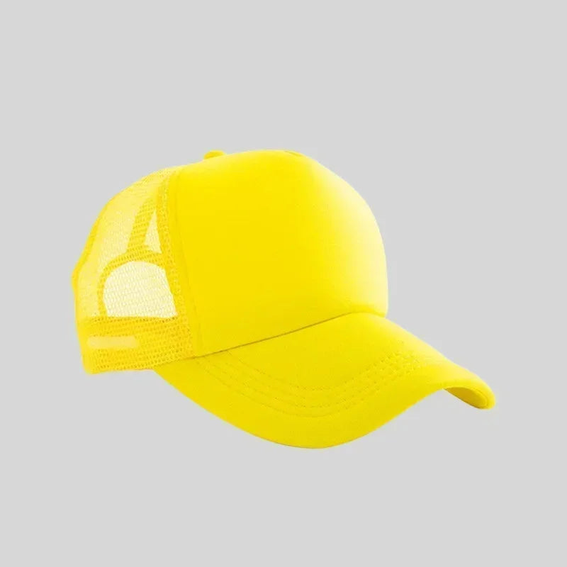 Personalized Logo Trucker Hats Men Women Foam Mesh Hats Sports Team Baseball Caps Custom Logo Sun Hat Snapback Adult Gorras Caps