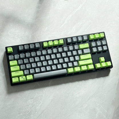 106 Keys Grey Red Keycaps PBT Specials Keycap Backlit Two-Color Key Caps For MX Switch 61/87/104 Mechanical Keyboard