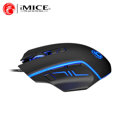 USB Wired Gaming Mouse,RGB Backlit Computer Mice,8 Keys 7200 DPI High Precision Optical Mouse For Office Laptop Home Computer