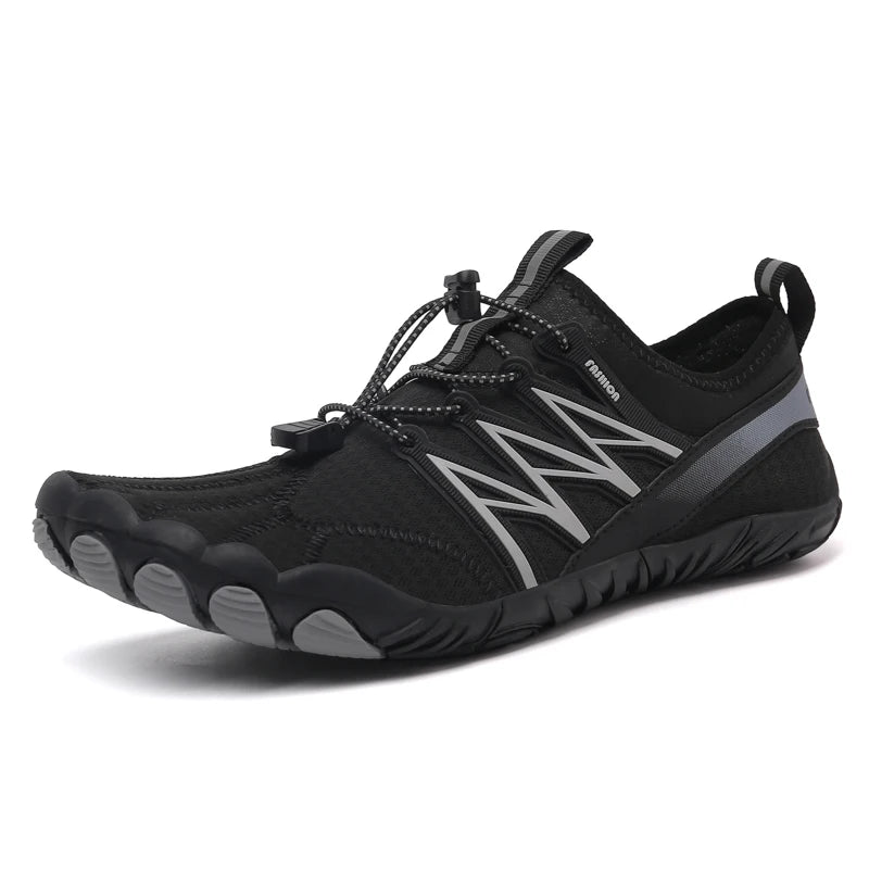 Outdoor Lightweight Men's Training Running Barefoot Shoes, Quick-Dry Swimming Water Shoes, Sport Gym Fitness Jogging Sneakers