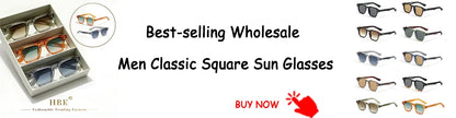 HBK New Fashion Sunglasses men Vintage Square Gradient Sun Glasses Outdoor Sports Party Vacation Travel Driving Eyeglasses