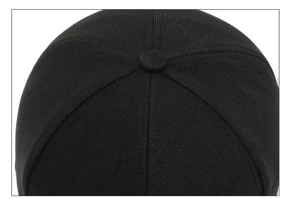 Hat Men's Tide Sunshade Cap Korean Men's Sun Hat Black Ins Tide Simple Casual And Versatile Baseball Cap