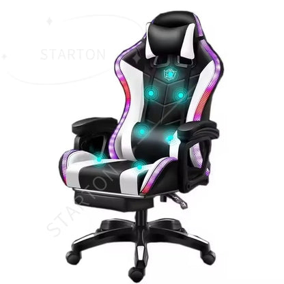 Fast Shipping Gamer Chair Cheap Computer Gaming Chair Computer Adjustable Racing Gaming Chair with RGB and Massage