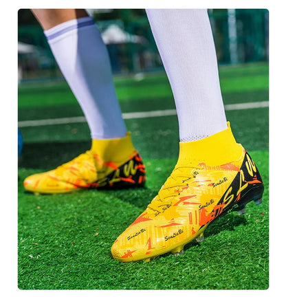 Botas de fútbol profesionales para hombre, zapatillas de fútbol Society, tacos de fútbol FG ultraligeros para entrenamiento, calzado deportivo de fútbol para exterior