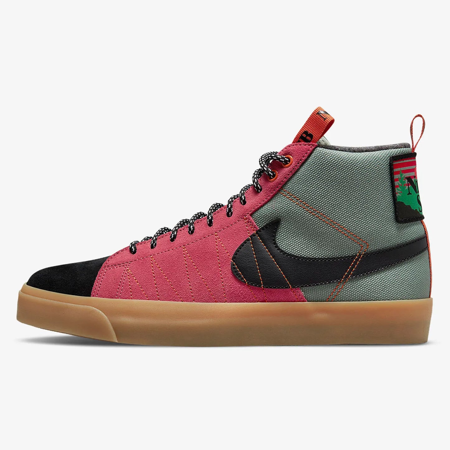 Sapatilhas de skate unissexo de cano alto Nike SB Blazer Zoom DC8903-301