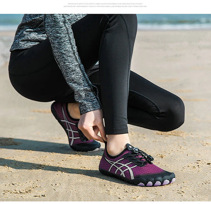 „Aqua Shoes“ vyriški vandens batai, basų kojų paplūdimio batai, unisex greitai džiūstantys lauko batai su vata, sporto salės treniruočių avalynė, sportiniai bateliai, dydžiai 35–46