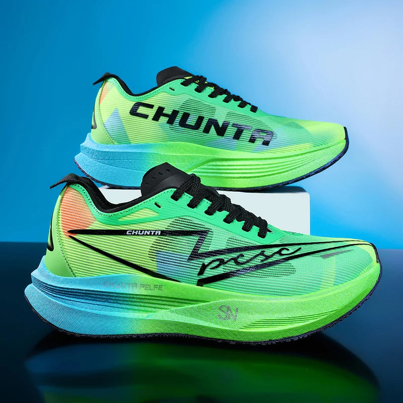 Running Shoes Carbon Plate Marathon Men Specialty Sports Breathable Lightweight Women's Comfortable Athletic Chunta Sneakers