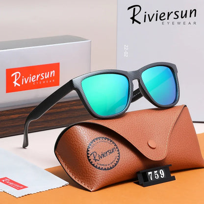 Square Frame Sunglasses Polarized UV400 Casual Men Women Driving Glasses Ultralight Unisex
